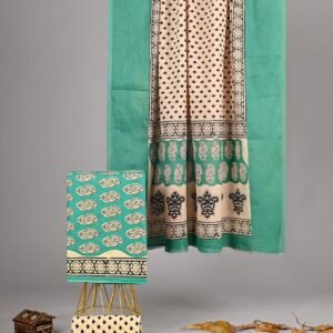 Mulmul Cotton Suite Hand Block Premium Suit