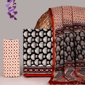 Cotton Suite with Cota Doriya Dupatta