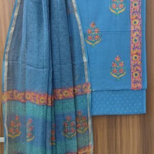 Cotton Suite with Cota Doriya Dupatta