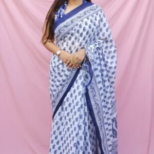 Mulmul Cotton Saree