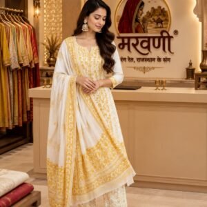Mulmal Cotton Suit